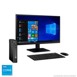 Combo Computadora Completa Tiny / Intel Core i5 / 8GB RAM / 256GB SSD / Monitor 24" / Windows 10 Pro