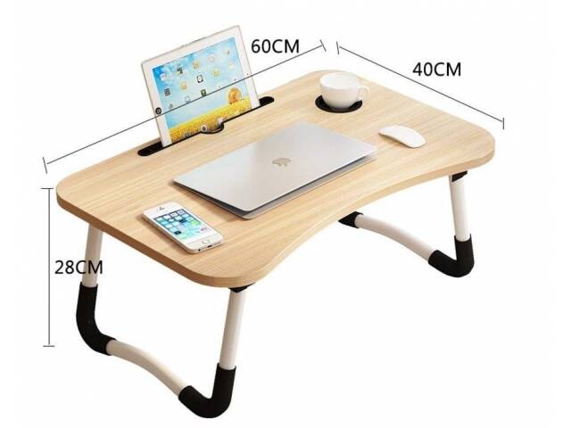 Mesa Soporte Para Laptop, Tablet Mesa Para Cama (madera)